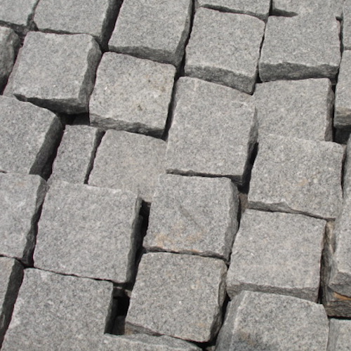 Grey Lime Stone Cobble