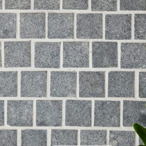 Black Granite Cobble Stone